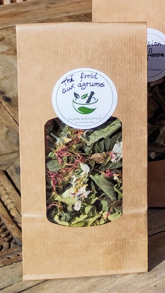 Infusion froide aux notes d'agrumes