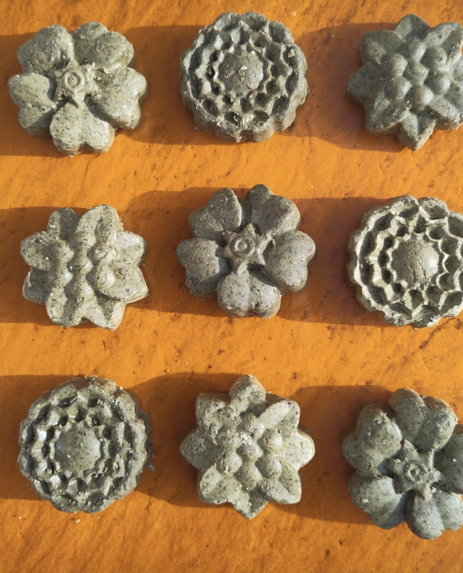 Shampoing solide à l'ortie